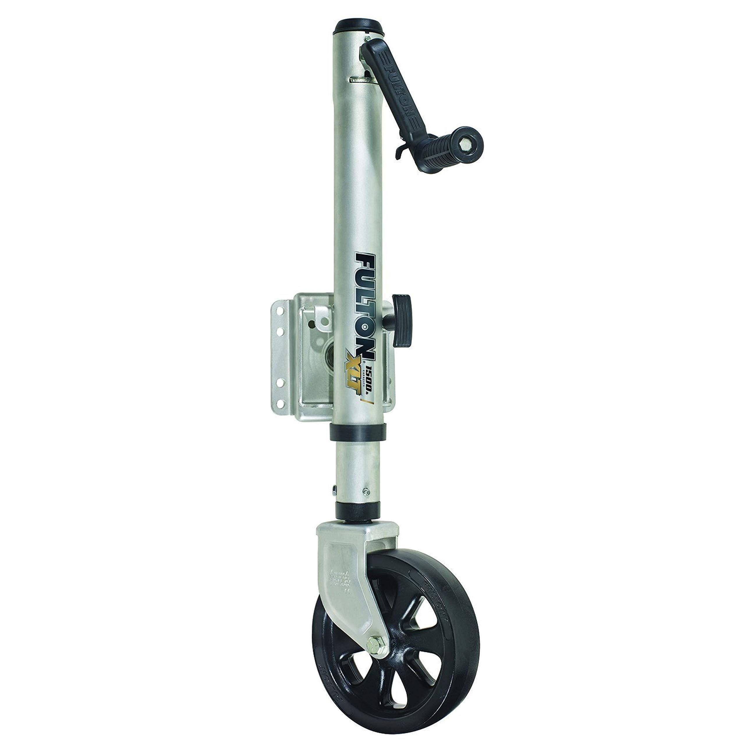 Fulton (141133) XLT Sharkskin Finish Bolt-On Swing-Away Jack - 1500 lb Weight Capacity