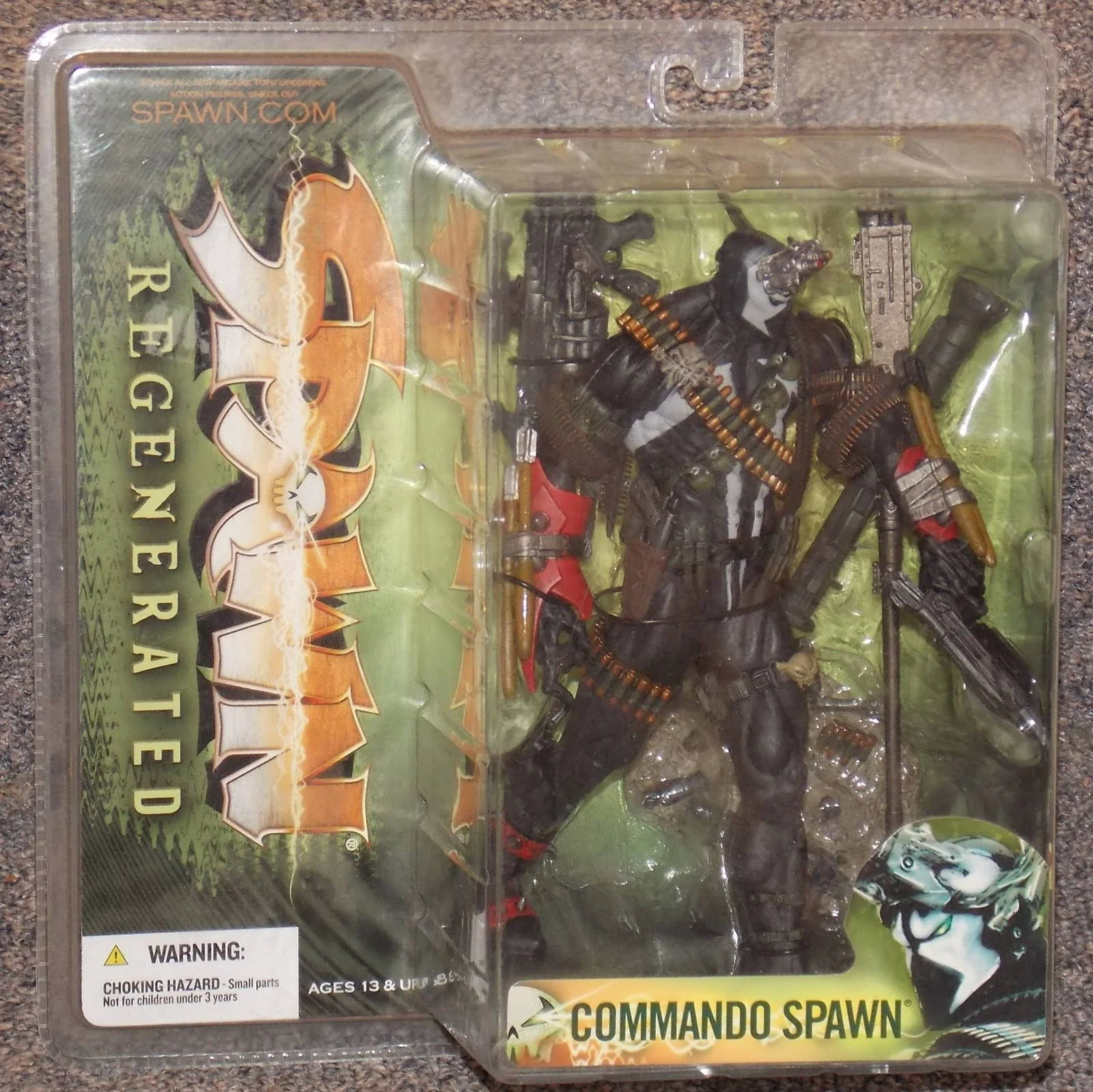 McFarlane Series 28 Regenerated Commando Spawn Action Figure