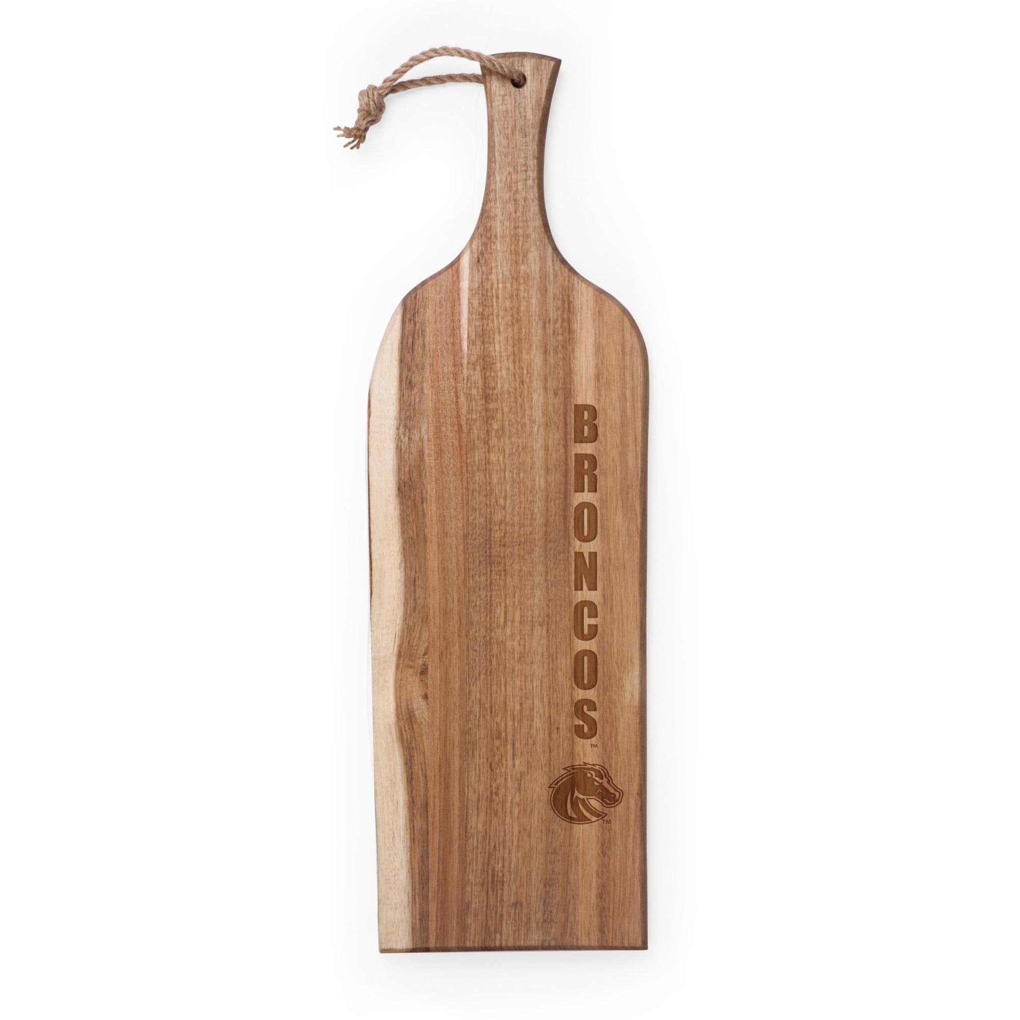 Picnic Time Boise State Broncos - Artisan 24-in Acacia Serving Plank