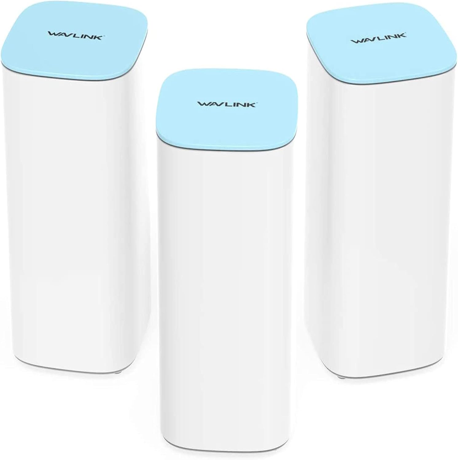 WAVLINK Whole Home Mesh WiFi System -Tri-Band AC3000 Router & Extender Replacement Covers up to 5,000 sq. ft, 2-Pack Includes 1 Router & 1 Extender
