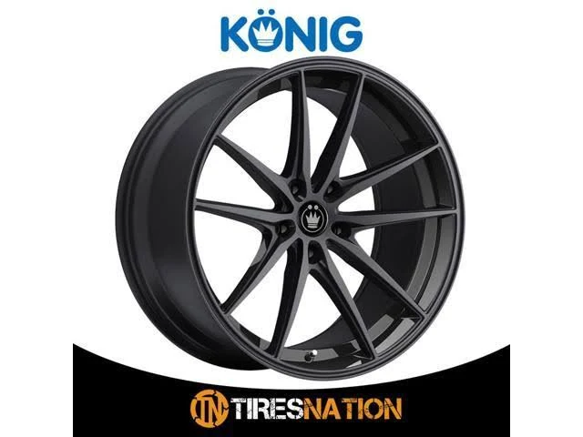 Konig Os Oversteer Gloss Black 19x8.5 5x114.3 30mm (OS98514305)