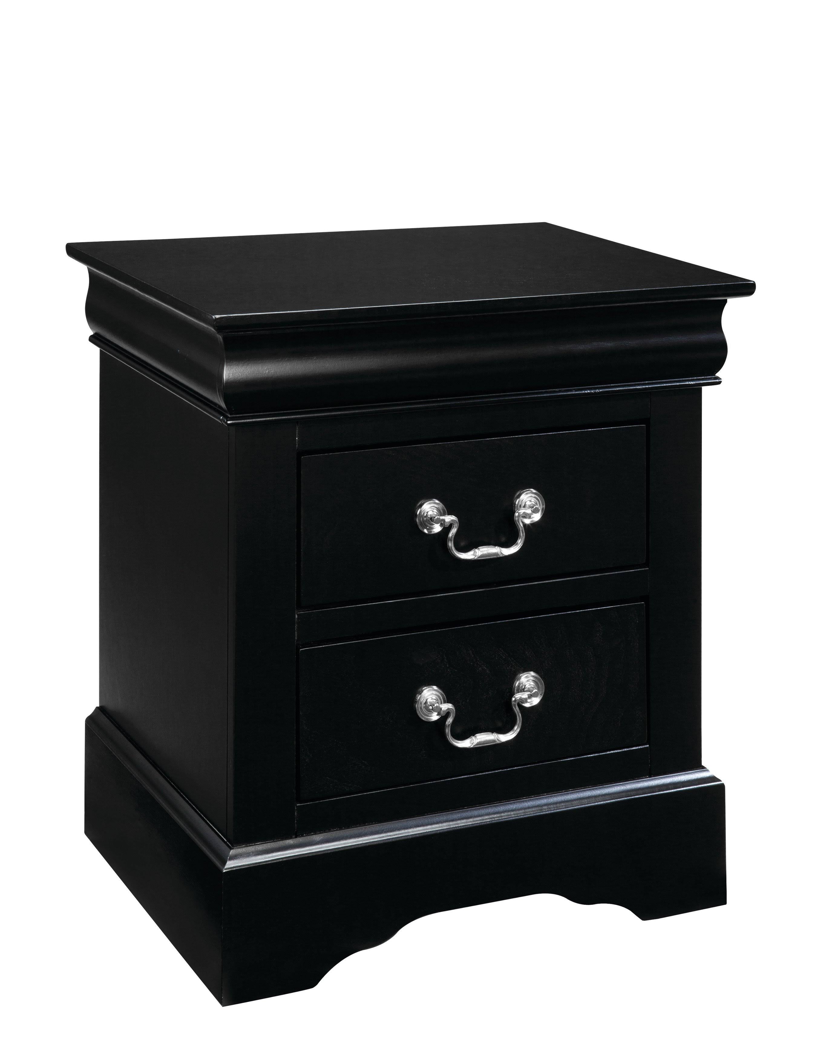 Standard Furniture Lewiston Black Nightstand