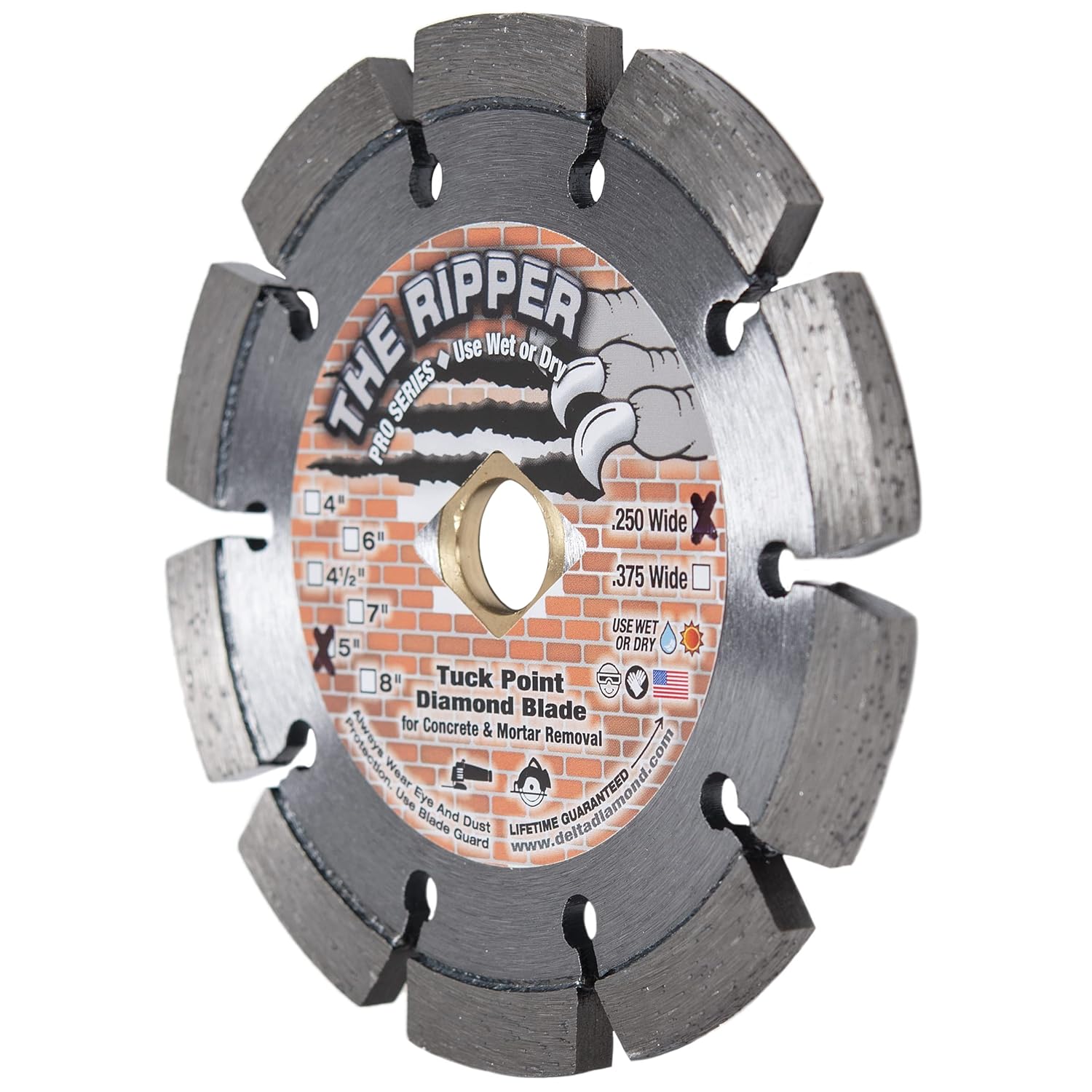 Delta Diamond Ripper Pro 5-Inch X .250