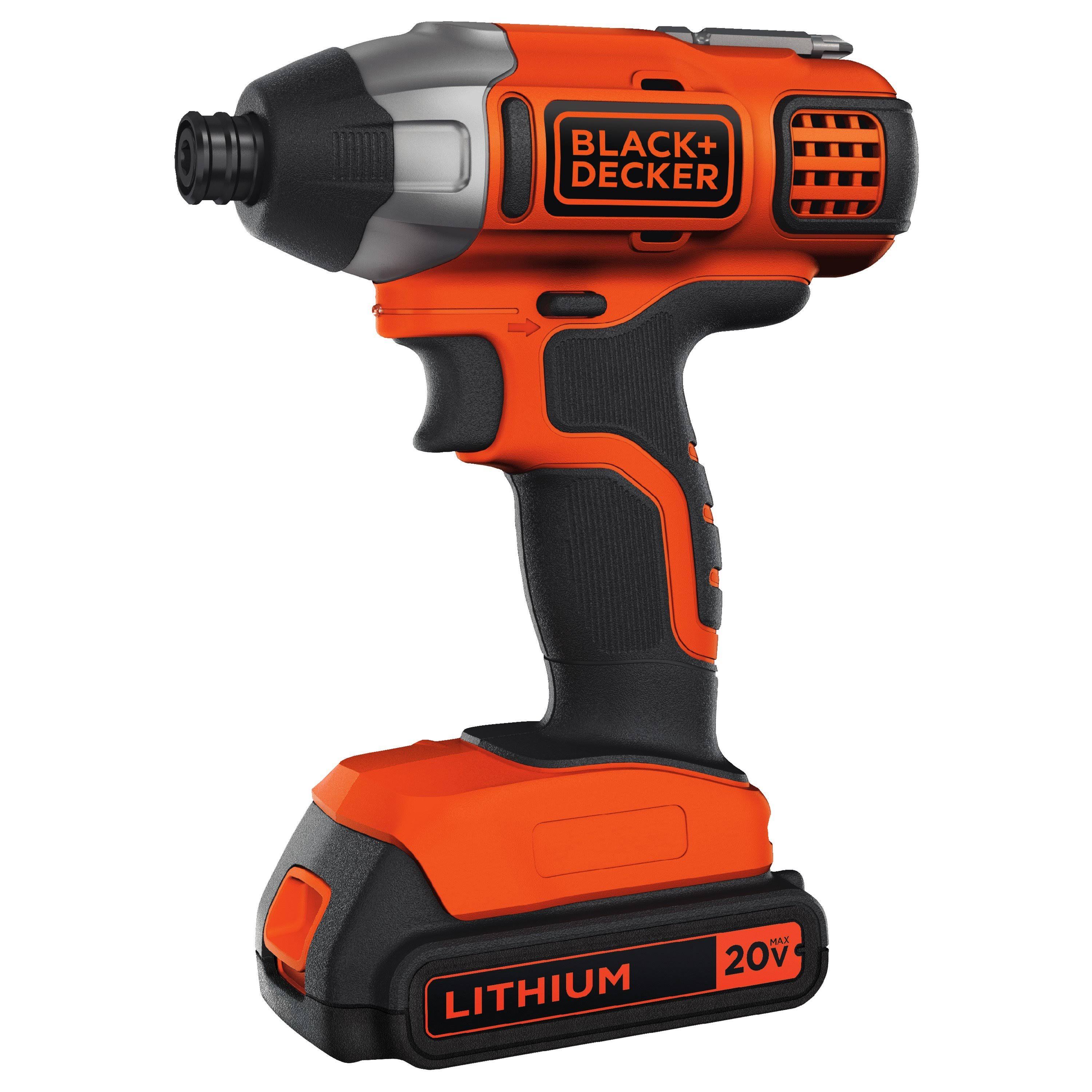 Black u0026 Decker BDCI20C Lithium Impact Driver, 20V Max
