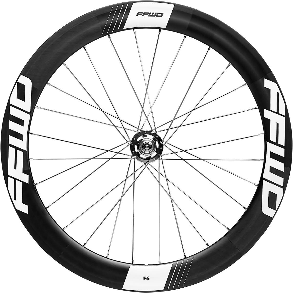 FFWD Wheels F6T 60mm Tubular Track Rear Wheel White