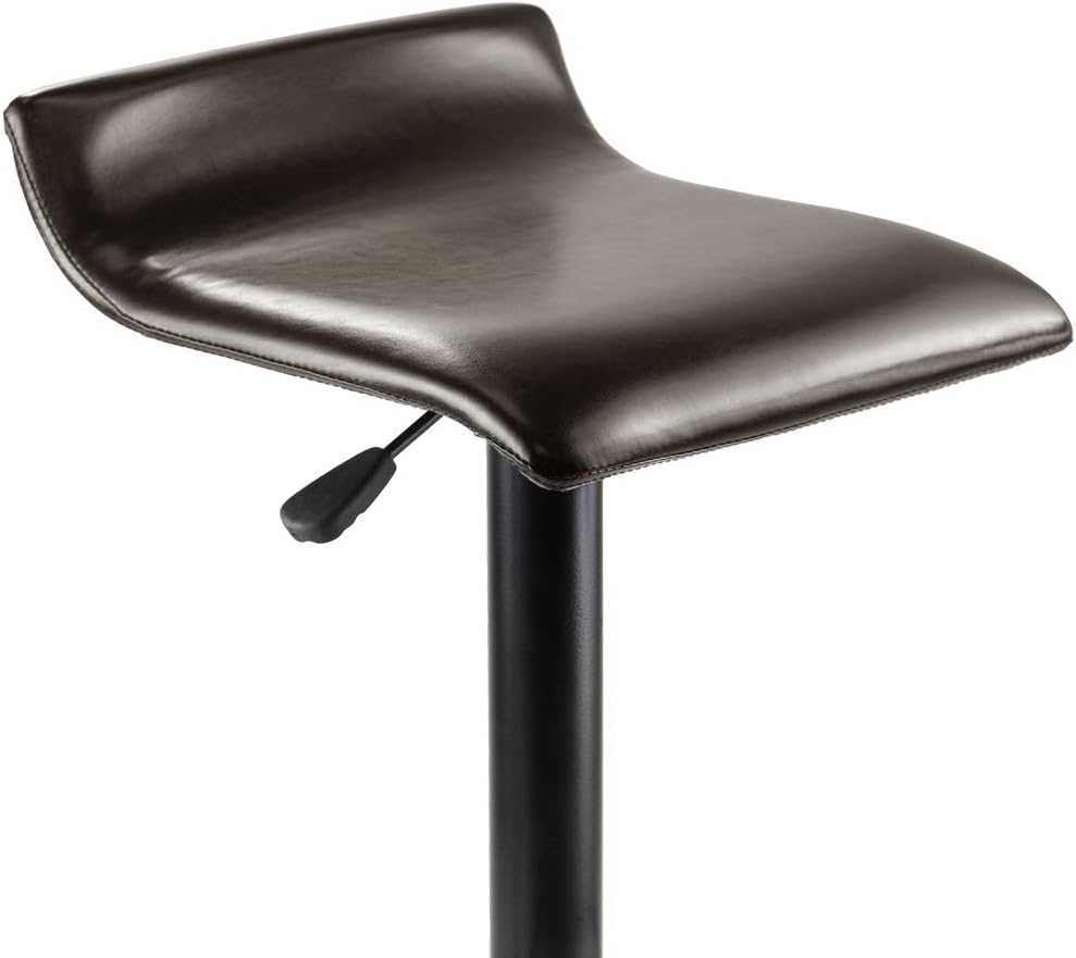 Winsome Pairs Stool, Espresso/Black