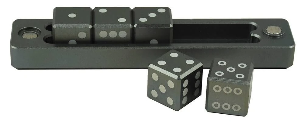 Ultra Pro D6 - 5 Dice Set Gravity Dice (Black Forest)