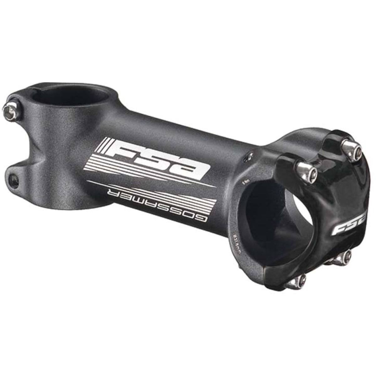FSA Os 152 Gossamer Stem 80mm 31.8mm 6&deg; Black Stems