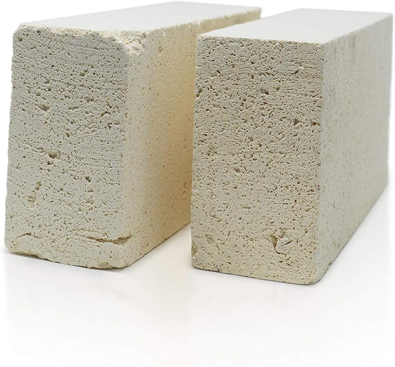 Executive Deals Insulating Fire Brick for Ovens, Kilns, Fireplaces, Forges -8 Piece Full Brick (9