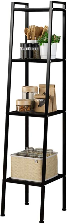 DlandHome 23.6 Inch Multifunctional Storage Rack Stand, Bathroom Shelf, Book Shelf Storage Rack, Plant Display Shelf, LXH-TJ60B Pack of 2