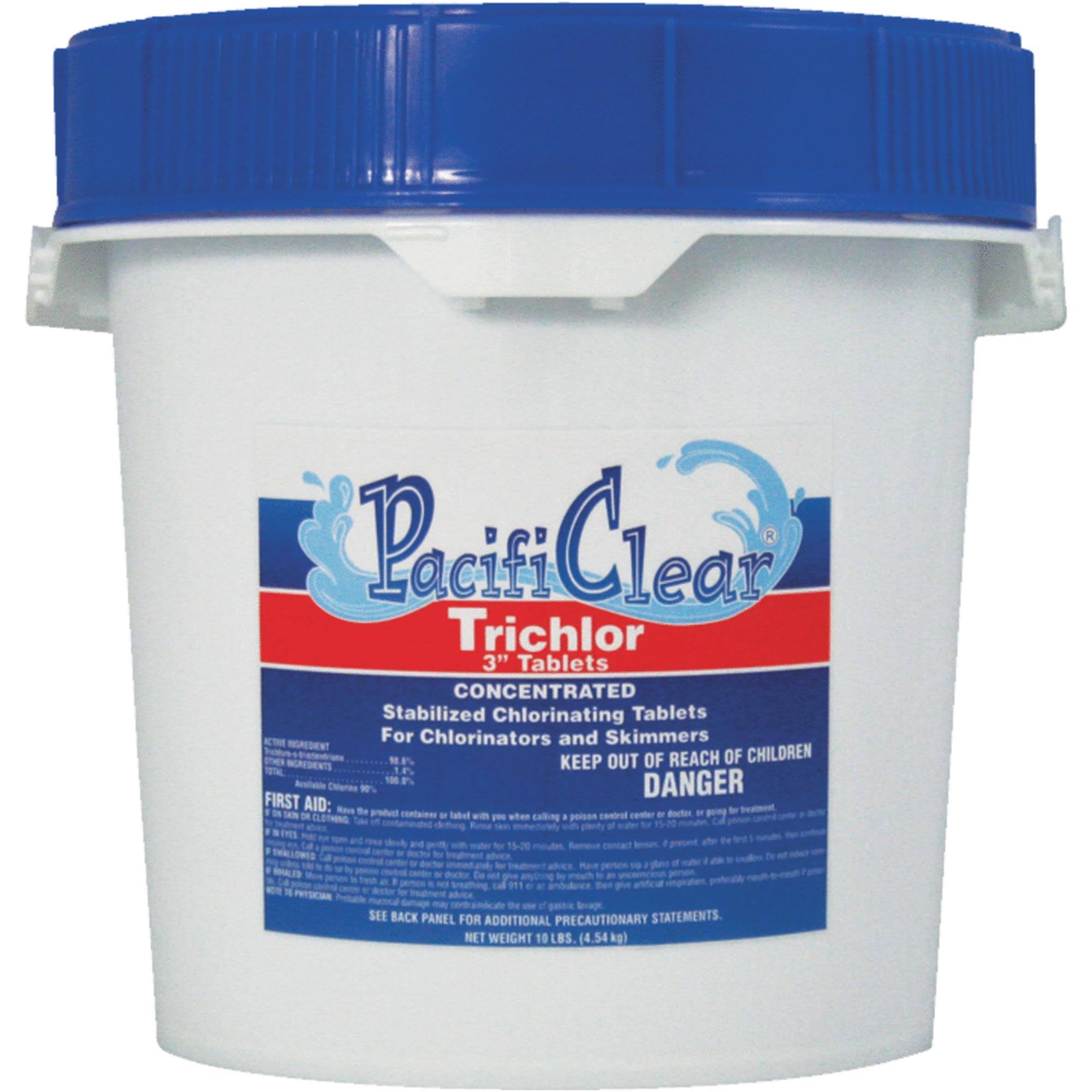 PacifiClear 3 in. Trichlor Chlorine Tablet