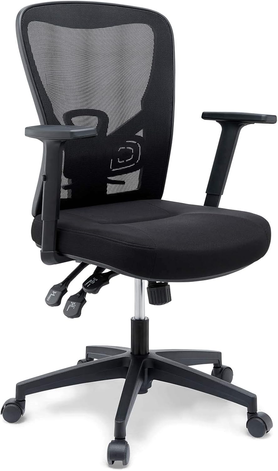 Modway Define Mesh Ergonomic Office Desk Chair in Black