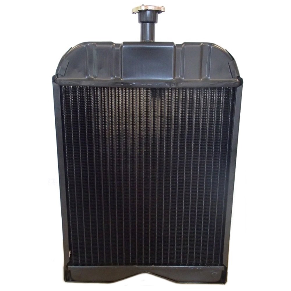 8N8005 Radiator w/ 4 Blade Fan & Belt 8N8600A 86520008 Fits Ford Tractor 2N 8N 9N