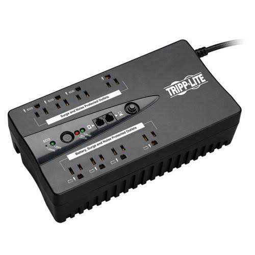 Tripp Lite UPS 550VA 300W Eco Green Battery Back Up 120V USB RJ11 TAA GSA
