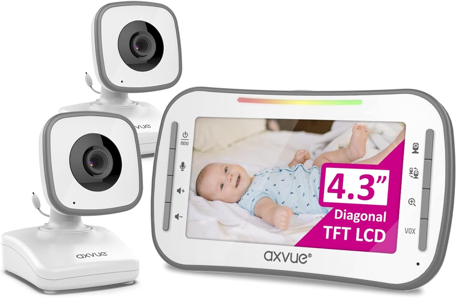 Video Baby Monitor, 4.3