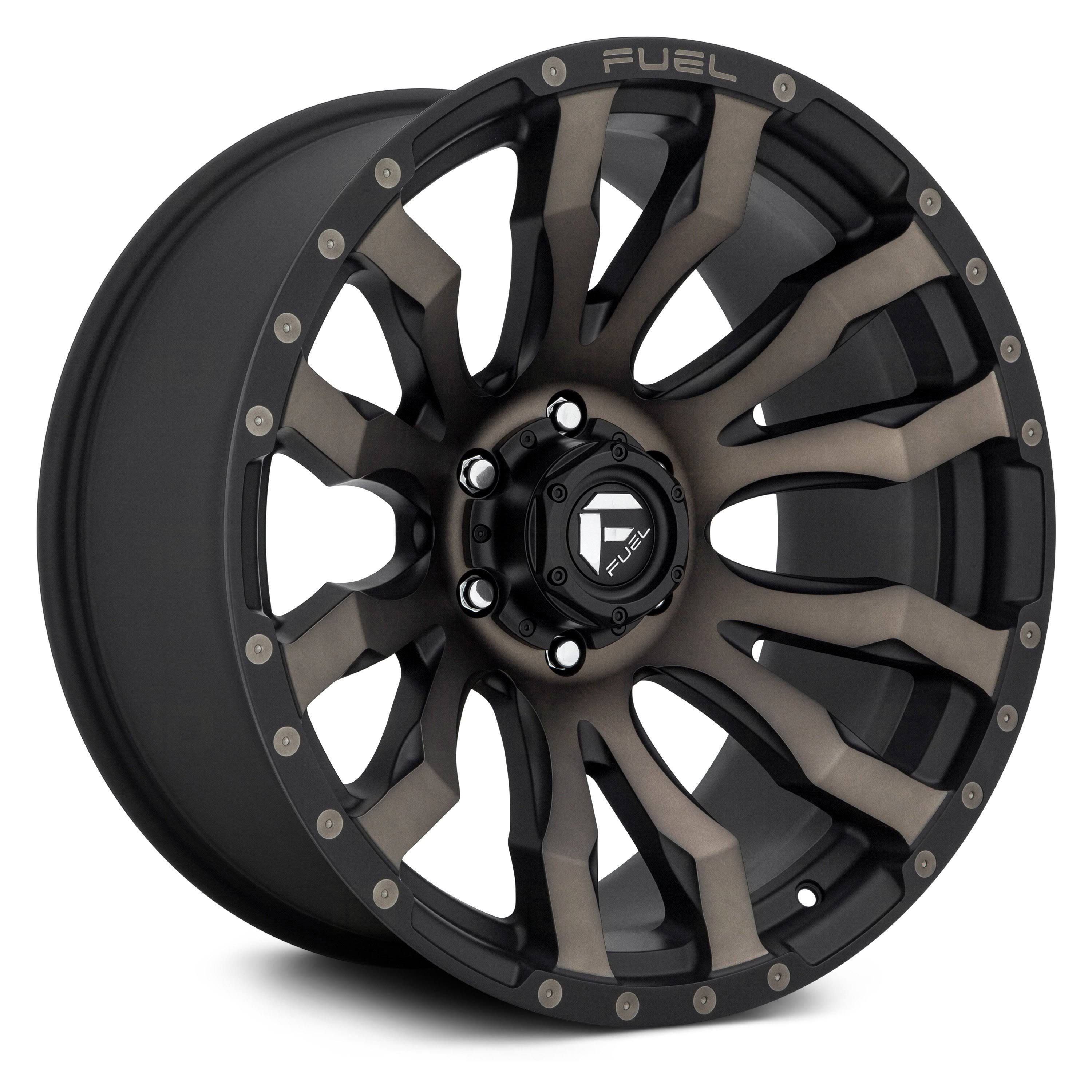 Fuel D67418901857 - Blitz 18x22 Matte Black