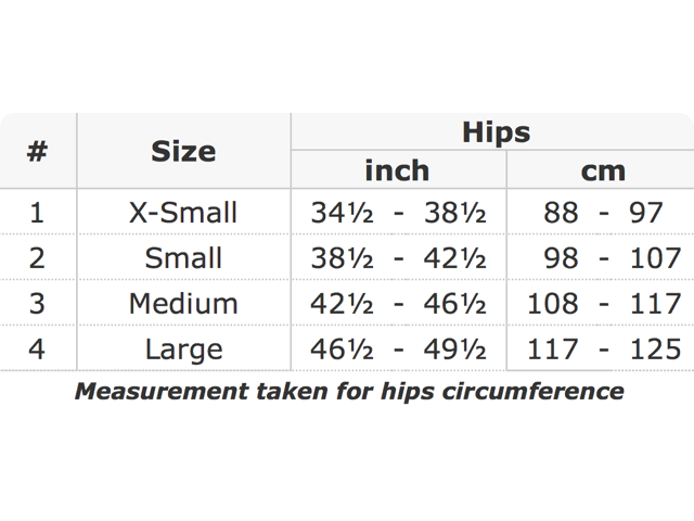 Right Side Inguinal Groin Hernia Belt, Black