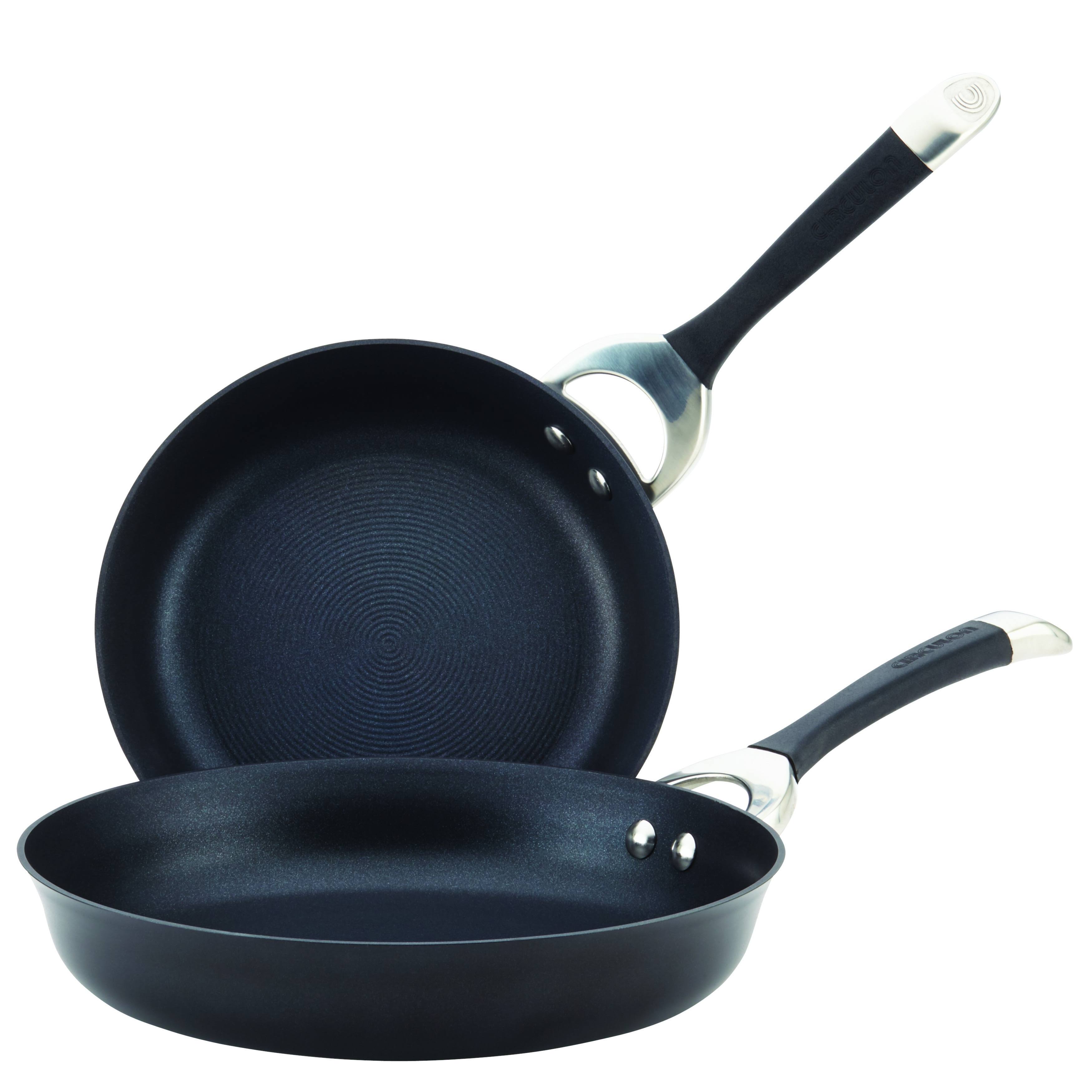 Circulon Nonstick French Skillet Set, Black