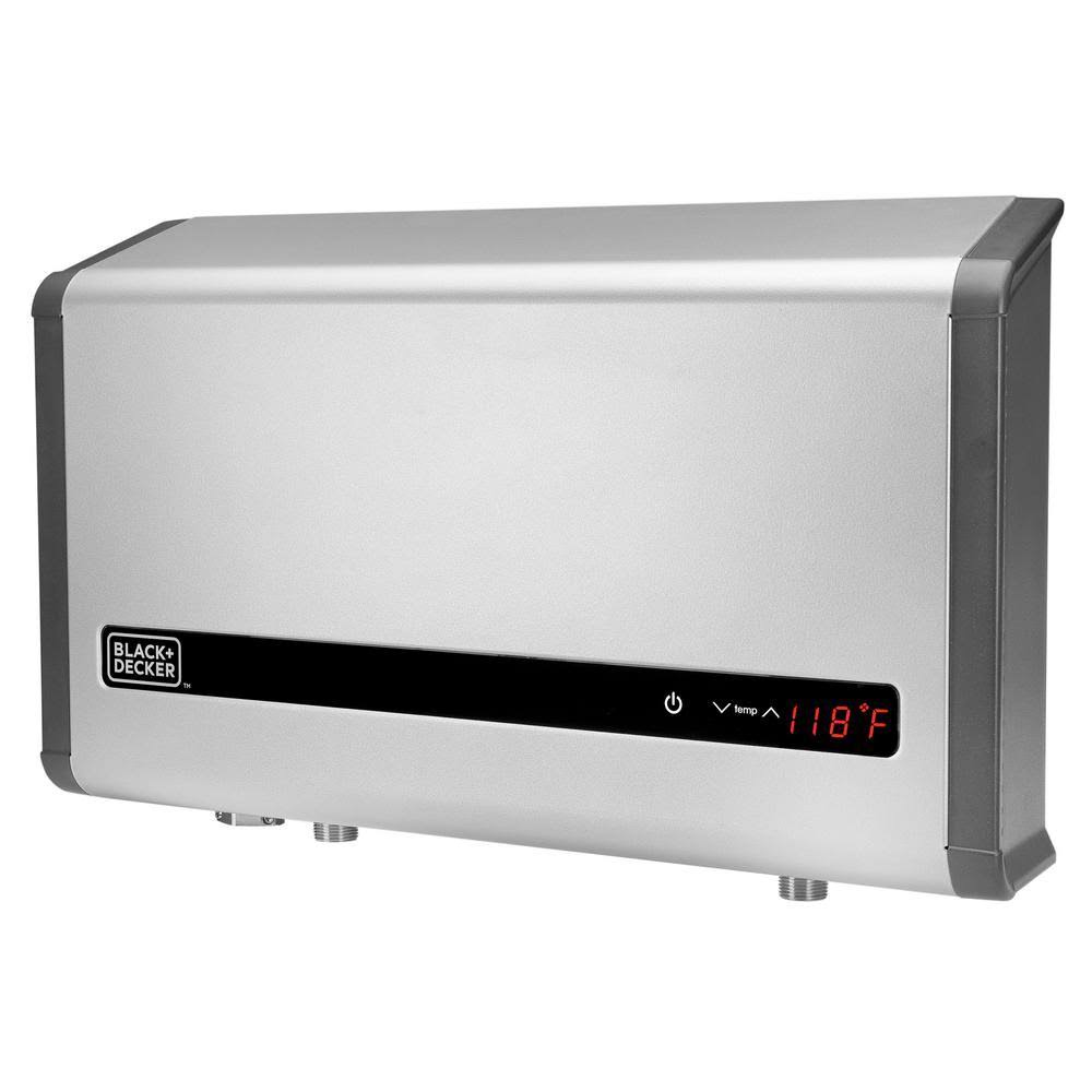 Black+decker 36 KW 6.2 GPM Residential Electric Tankless Water Heater, Ideal for 4 Bedroom Home, Up to 8 Simultaneous Applicatio