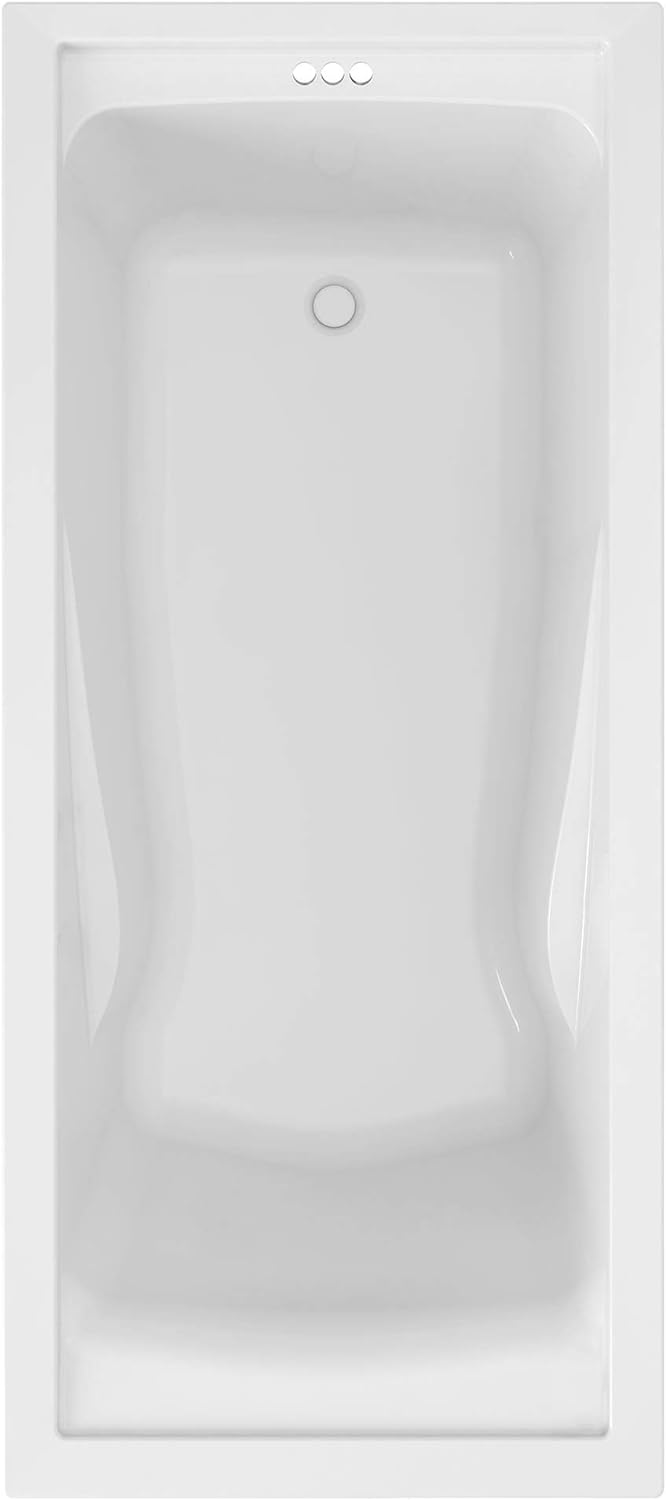 American Standard 2422V002.020 Evolution Acrylic 60-Inch X 32-Inch Drop-In Deep Soak Bathing Pool, Gal, White