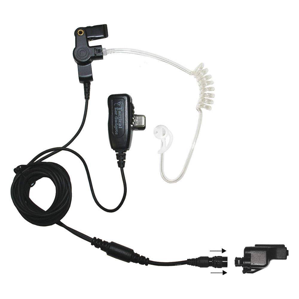 Earphone Connection EP4023QR Surveillance Kit,Black