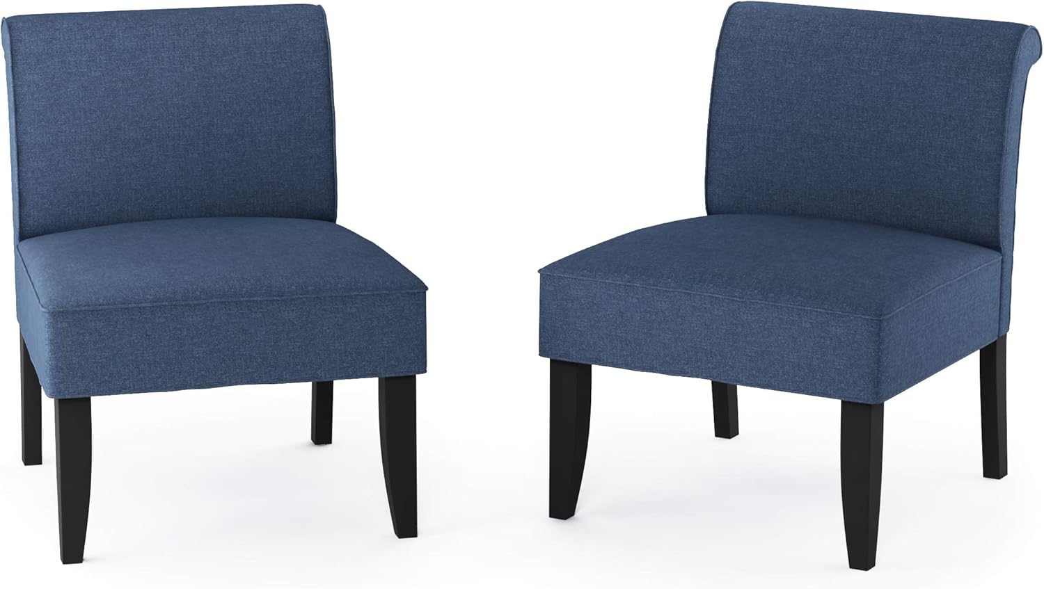 Furinno Belfort Modern Accent Chair, Grey