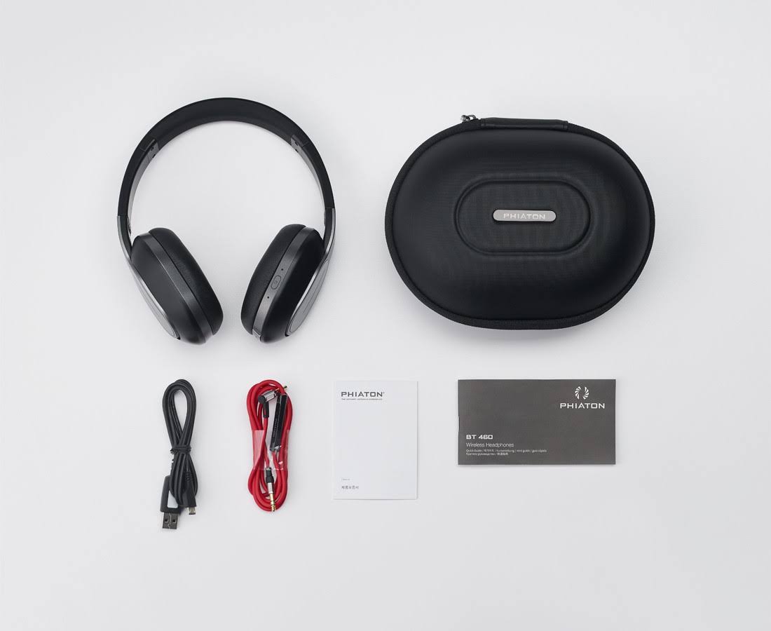 Phiaton BT 460 Purple Wireless Touch Interface Headphones with Microphone