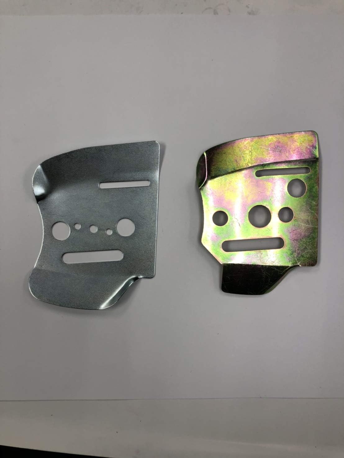 ENGINERUN Bar Guide Plates Kit Inner Outer Plate Compatible with Stihl 041 041av 041 Farmboss Chainsaw Parts Replaces OEM 1113 664 1100, 1113 664 1001