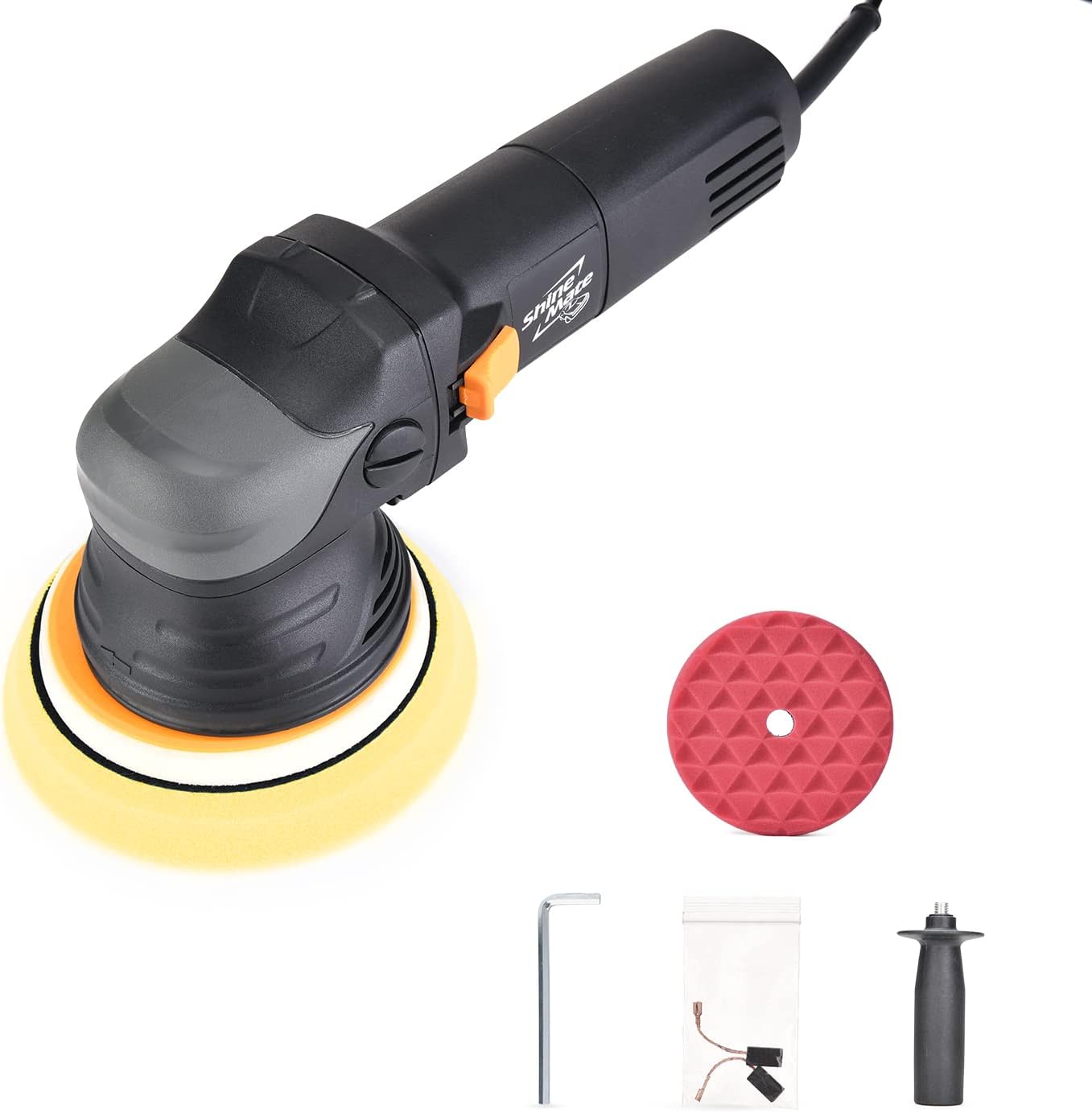 ShineMate Dual Action Polisher for Car Detailing, 5