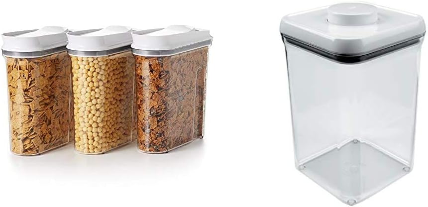 OXO Good Grips 3-Piece POP Cereal Dispenser Set Pack of 2