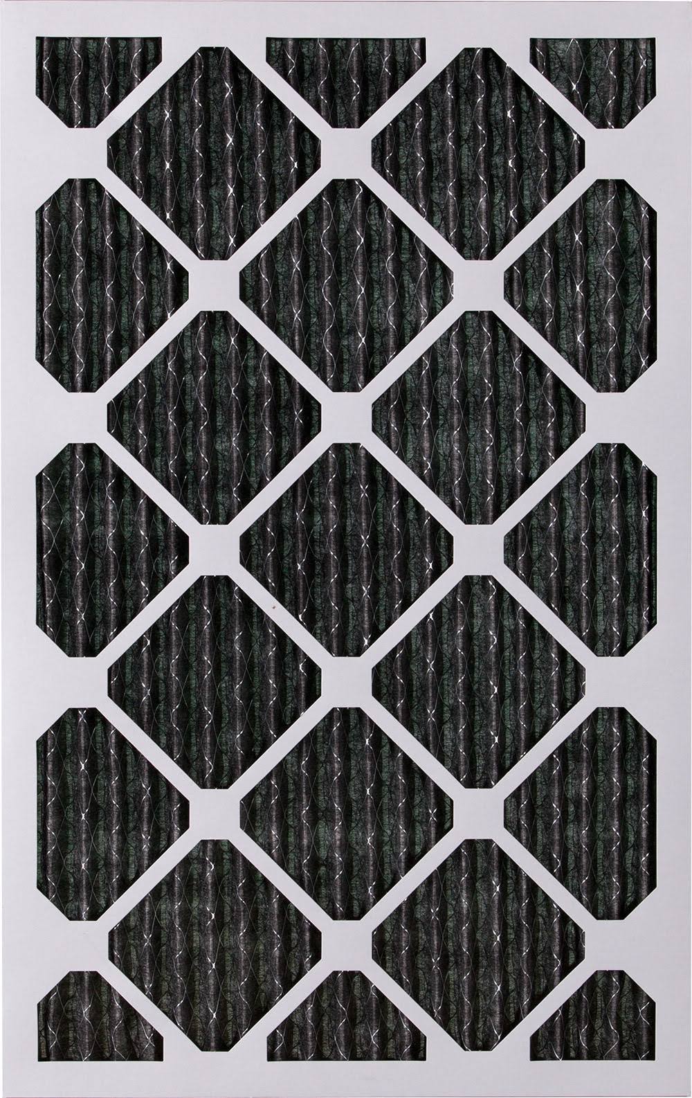 Nordic Pure 14x24x1 MERV 8 Pleated Plus Carbon AC Furnace Air Filters 6 Pack