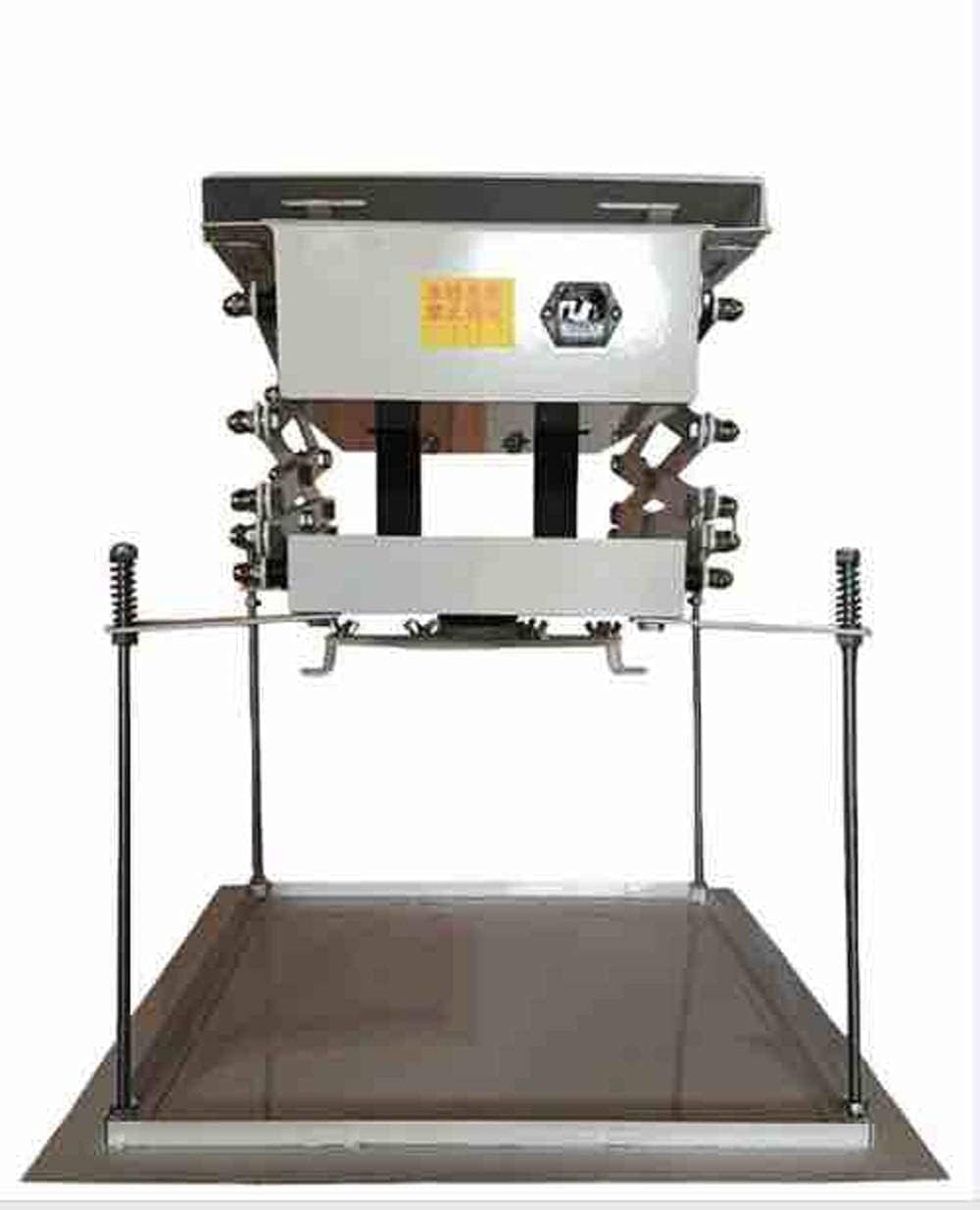 INTBUYING 39 Inch Projector Lift Motorized Ceiling Projector Scissor Bracket Projector Hidden Lifter Adjustable Wireless Control