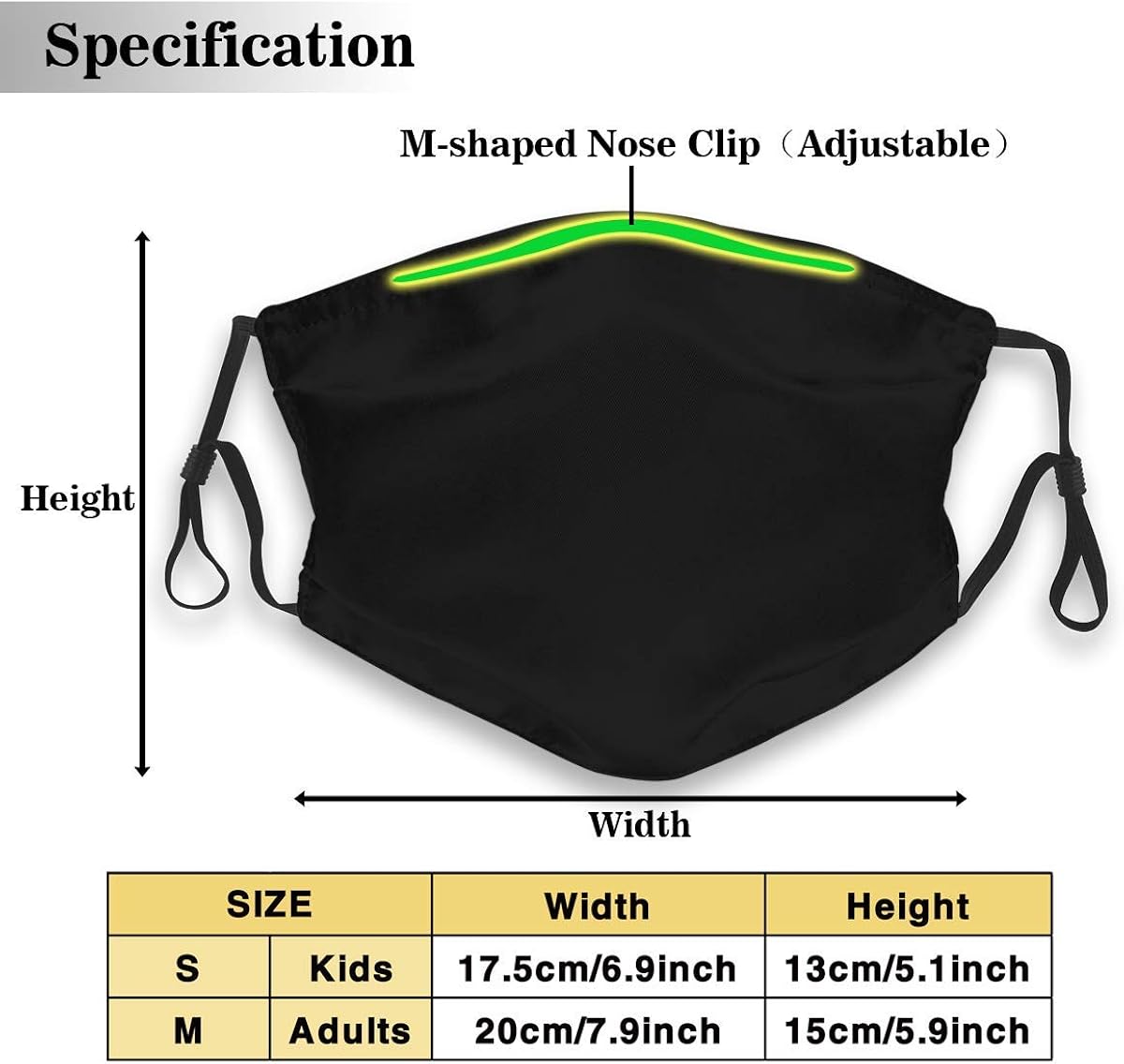 Comfortable Printed mask,Vintage, Original Retro Style License Plates Personalized Creative Travel Vacation, Blue Green,Windproof Facial decorations for Adults Size：M