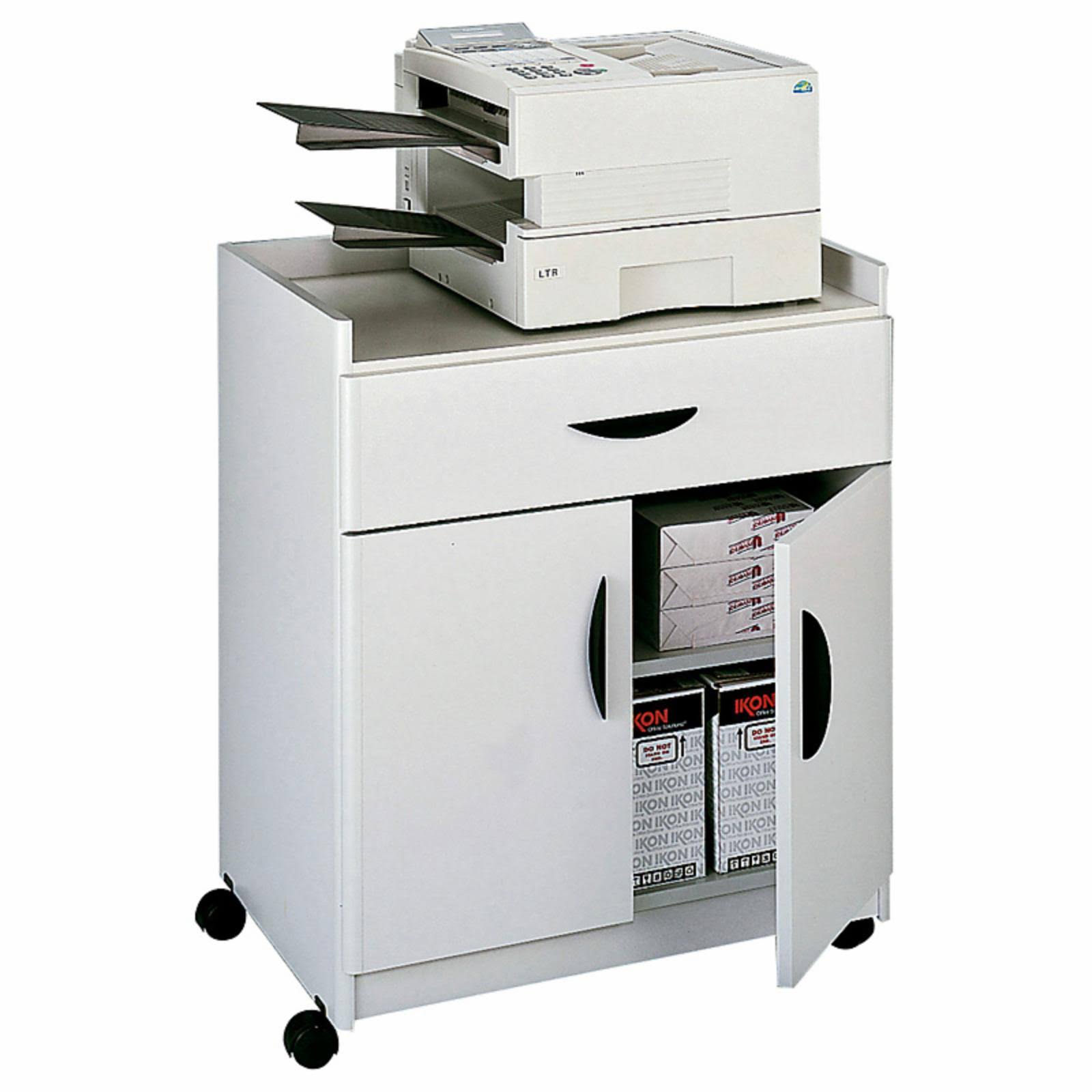 Safco Deluxe Mobile Machine Stand - Gray