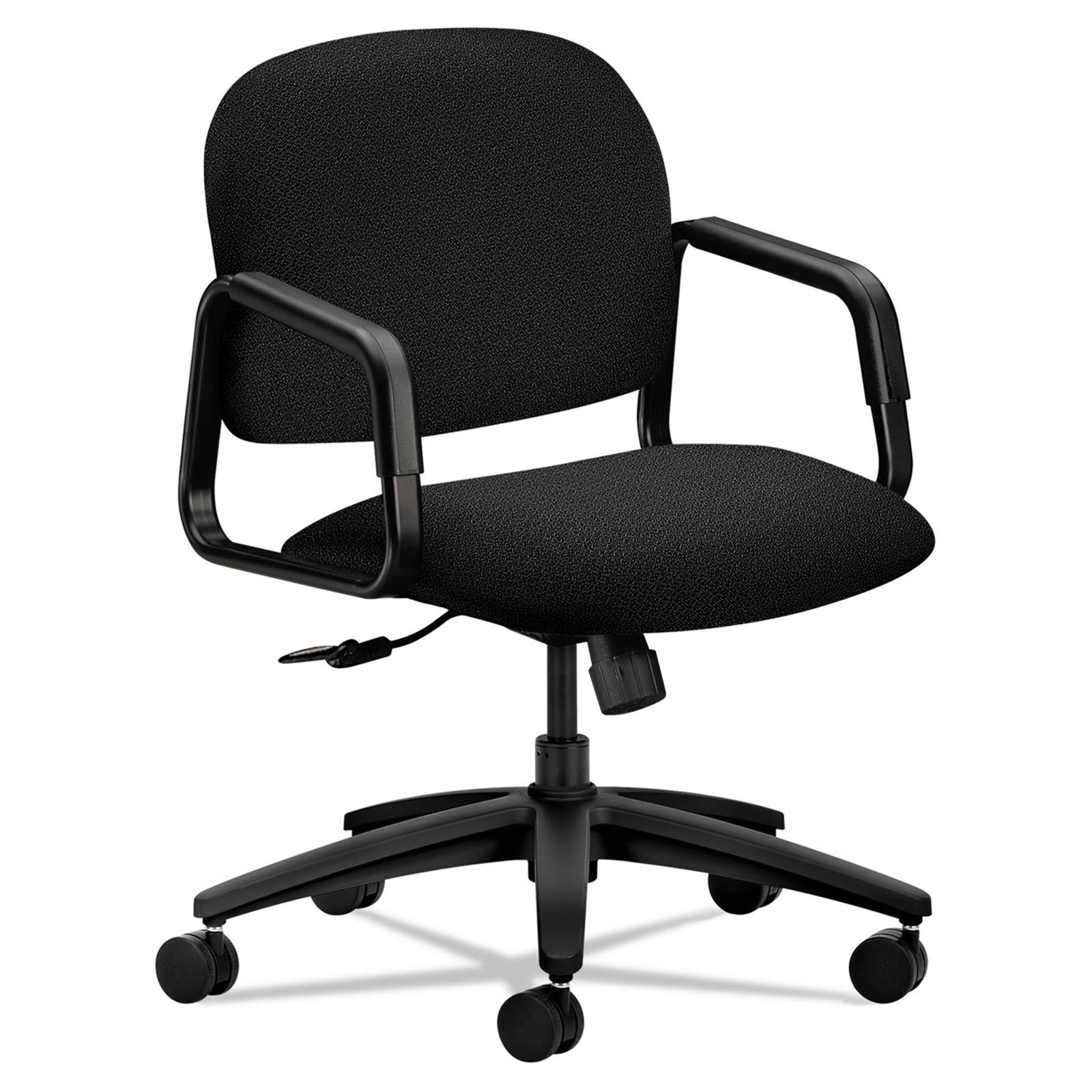 HON Solutions Seating Mid Back Swivel/ Tilt Chair, Black