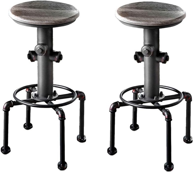 William's Home Furnishing WI3367BC-2PK Foskey Bar Stool in Antique Black Finish