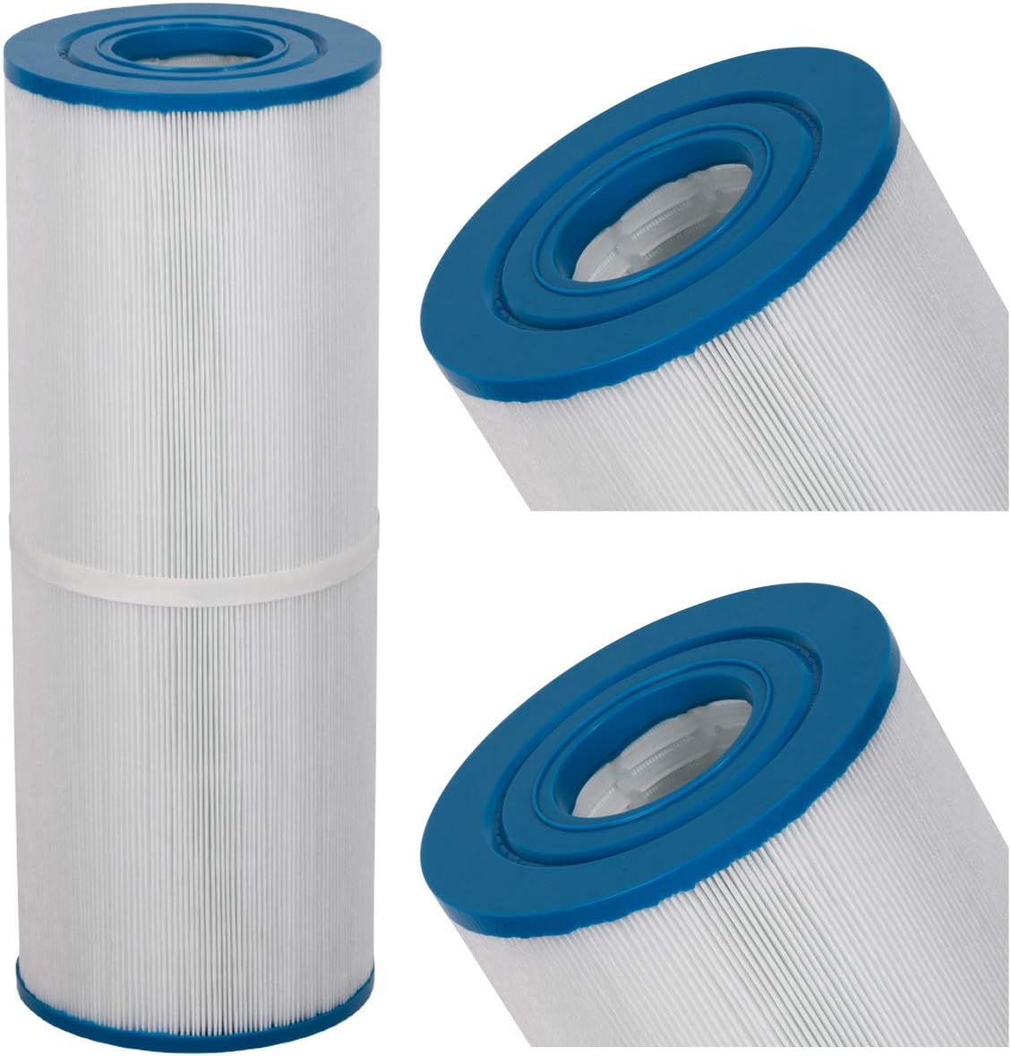 Yoozell PRB50-In Spa Filter Cartridge Compatible with Unicel C-4950 50Sq.ft Guardian 413-212-02 Filbur Fc-2390 03Fil1600 17-2380 Darlly 40506 2 Pack