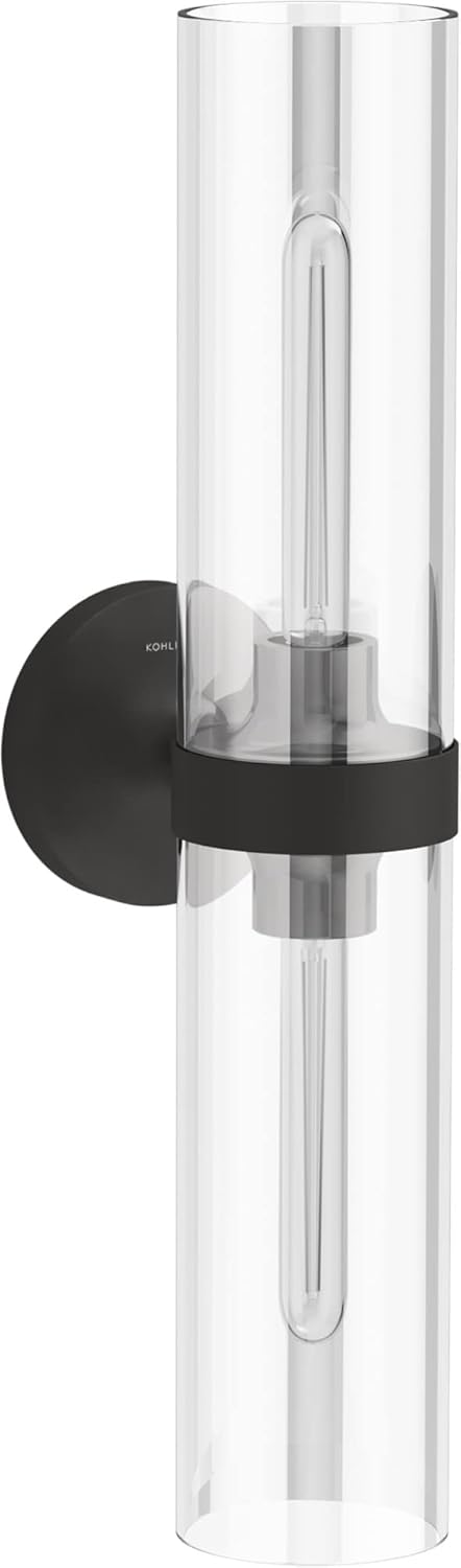 Kohler 27263-SC02-BLL Purist Lighting, Matte Black