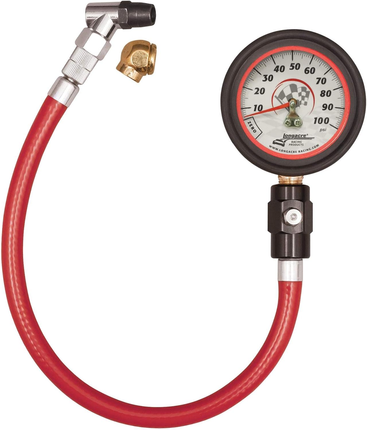 Longacre&reg; 52-52053 Tire Pressure Gauge, 2-1/2 Inch, 0-100 PSI