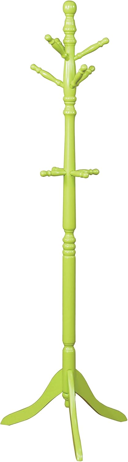 247SHOPATHOME Avela Kids Coat Rack, Green Pack of 2