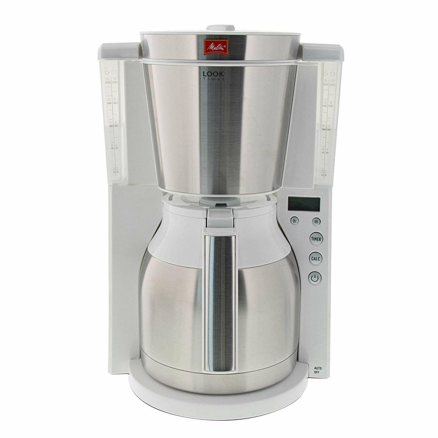 Melitta Filter Coffee Machine with Insulated Jug, Timer