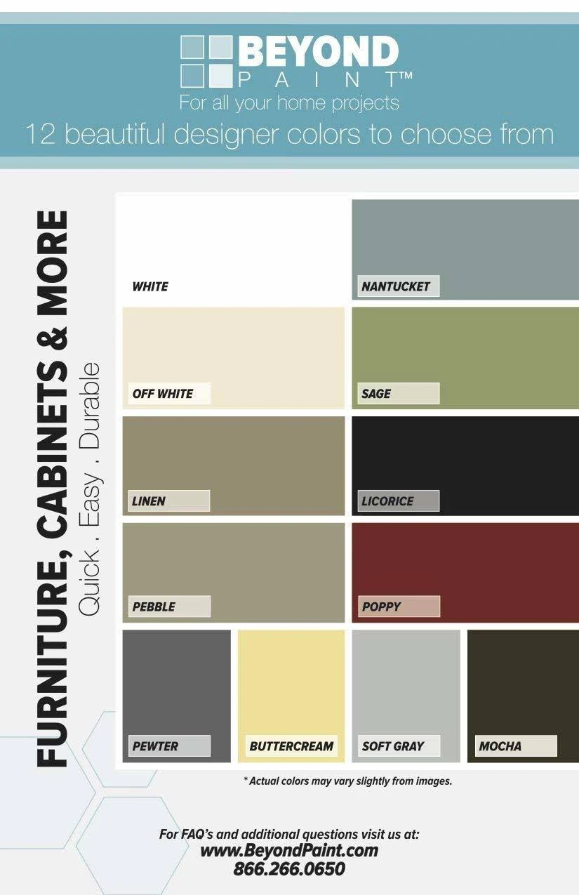 Beyond Paint BP32 All-in-One Acrylic Paint Kit, Pewter, 1 Quart