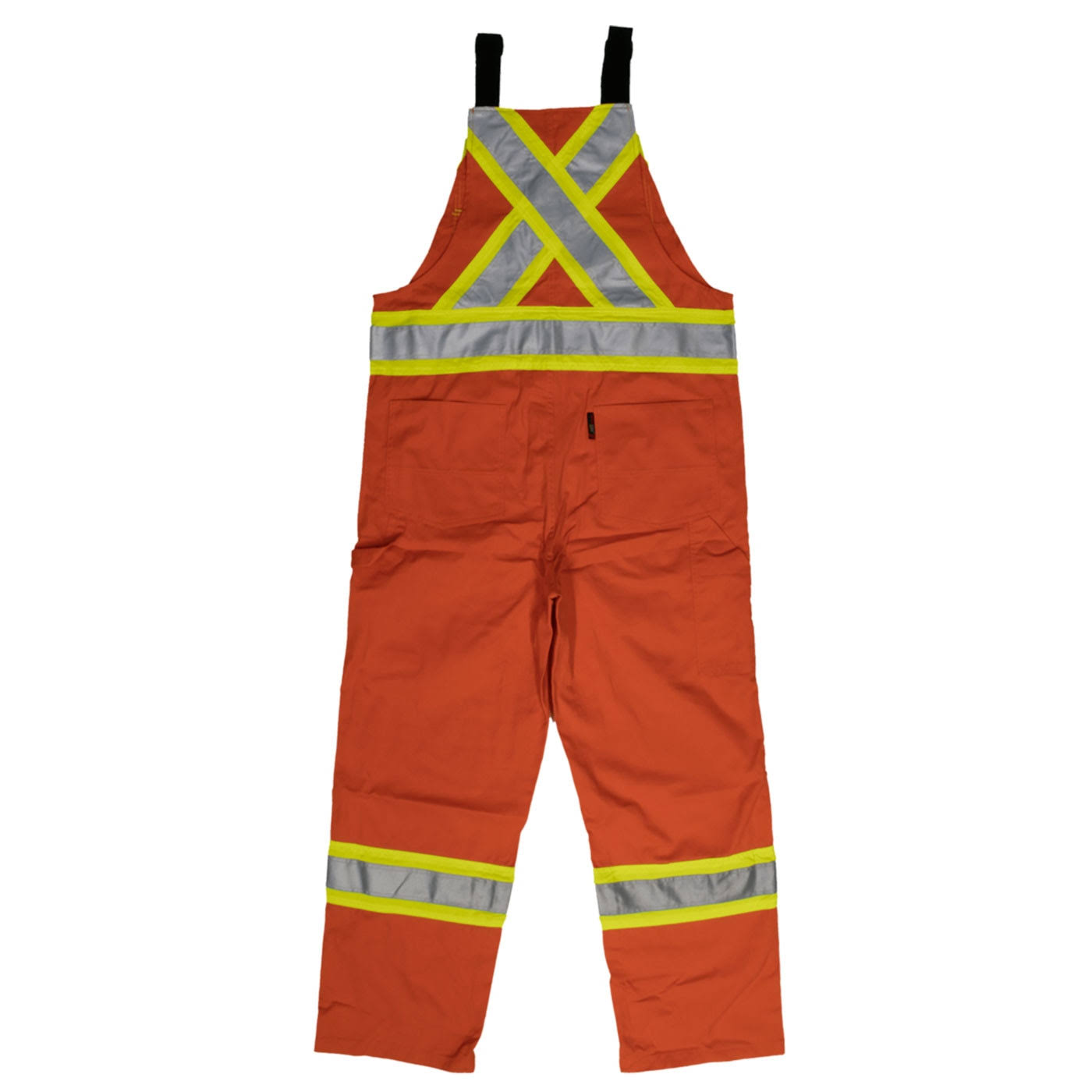 Work King Safety Class 1 Enhanced Vis Two-Tone X-Back Overalls S769