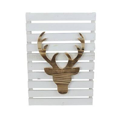 Deer on Pallet Inspired Frame Christmas Decorative Accent Northlight Seasonal