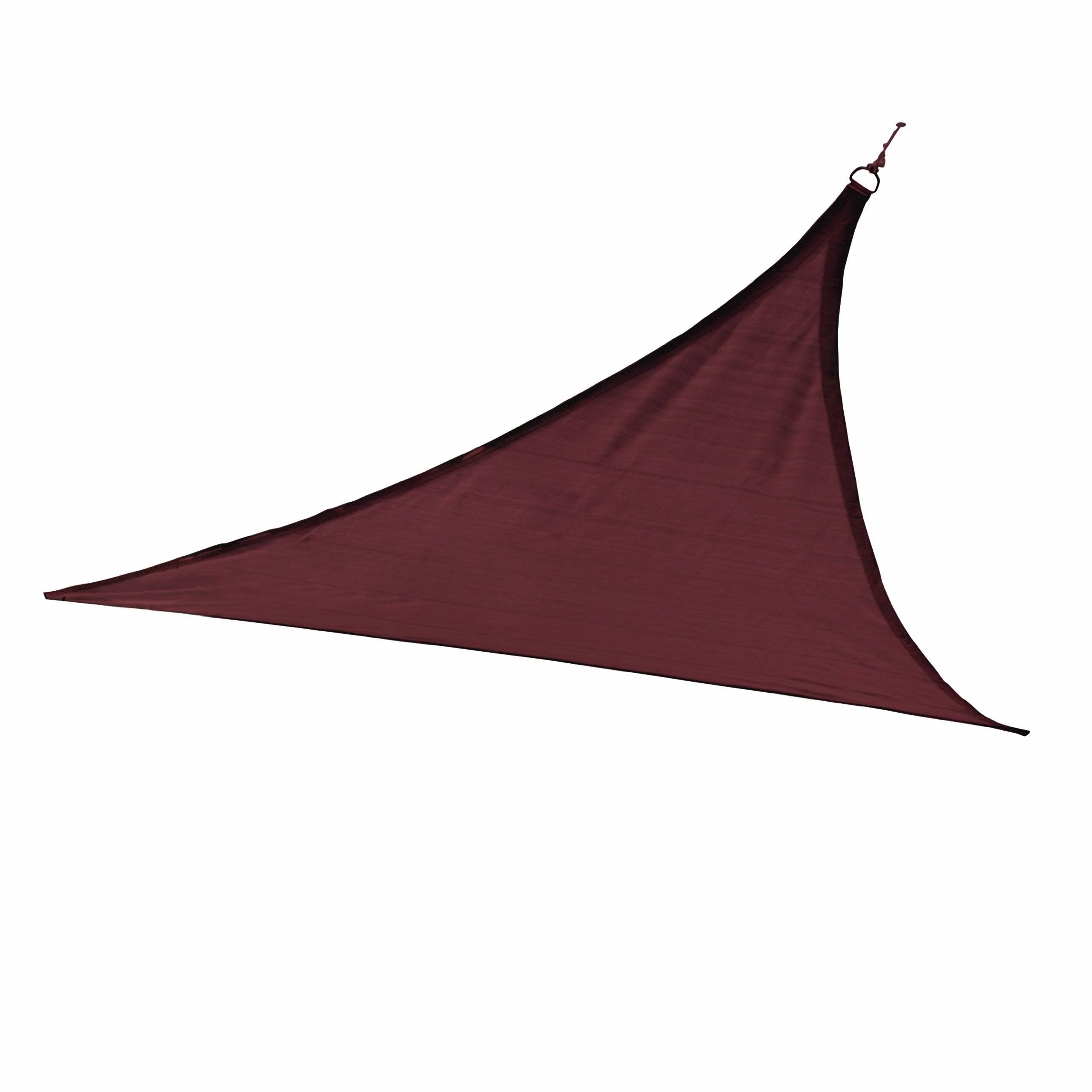 ShelterLogic 16ft Triangle Shade Sail - Terracotta (25671)