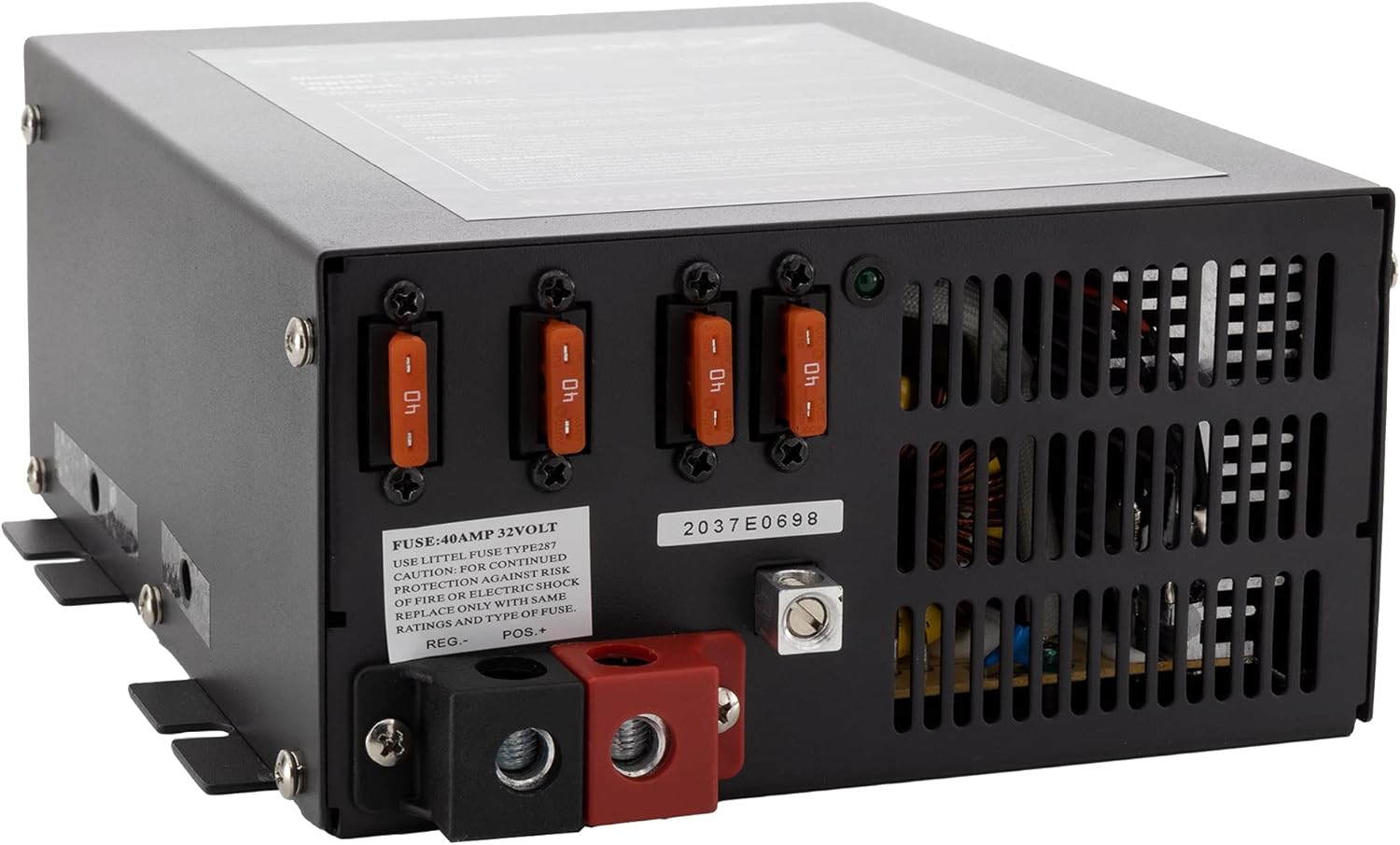 RecPro RV Converter | Multiple Capacities | RV Power Converter | RV Battery Charger | 120VAC to 12VDC | 13V to 16.5V Operating Range (45-Amp)