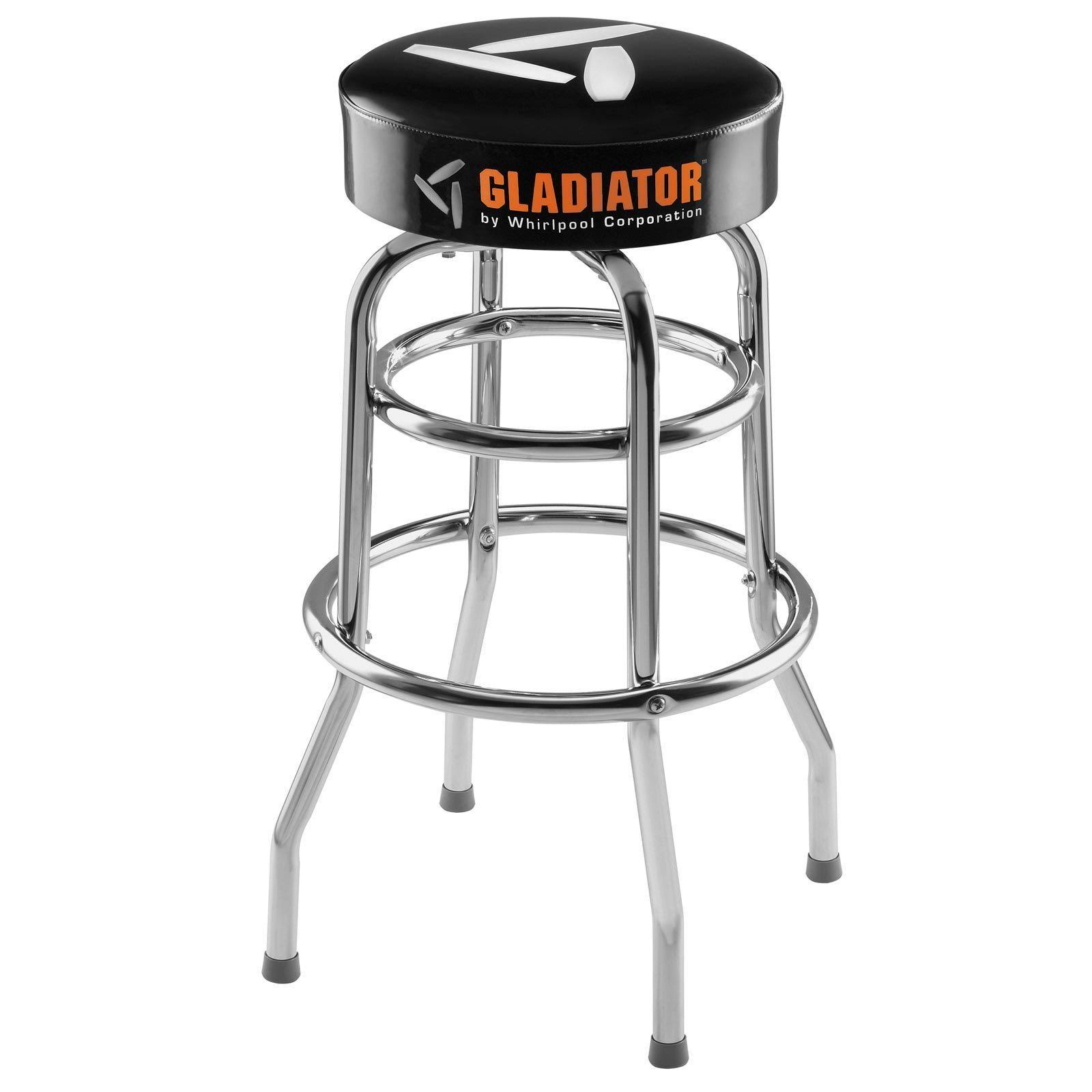 Gladiator Black Garage Stool - GAAC30STJB