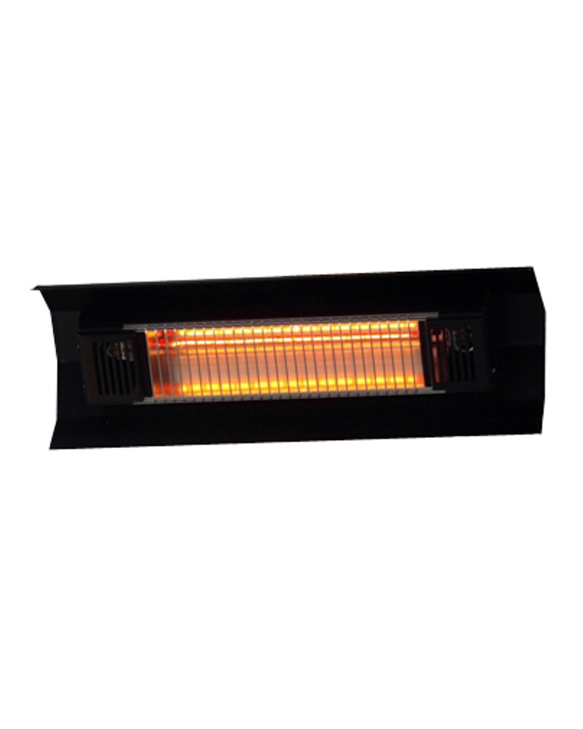 Fire Sense - Black Steel Wall Mounted Infrared Patio Heater