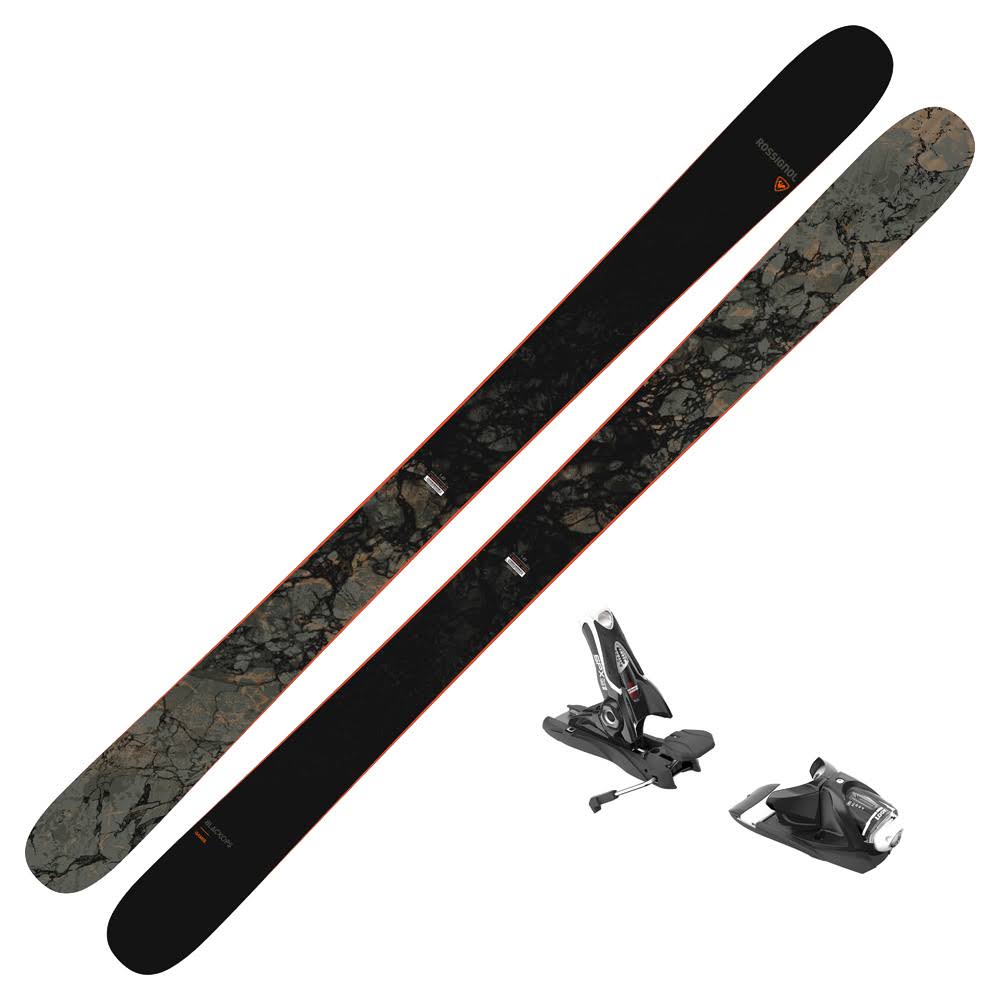 2021 Rossignol Black Ops Gamer Skis w/ Look SPX 12 Bindings - 176