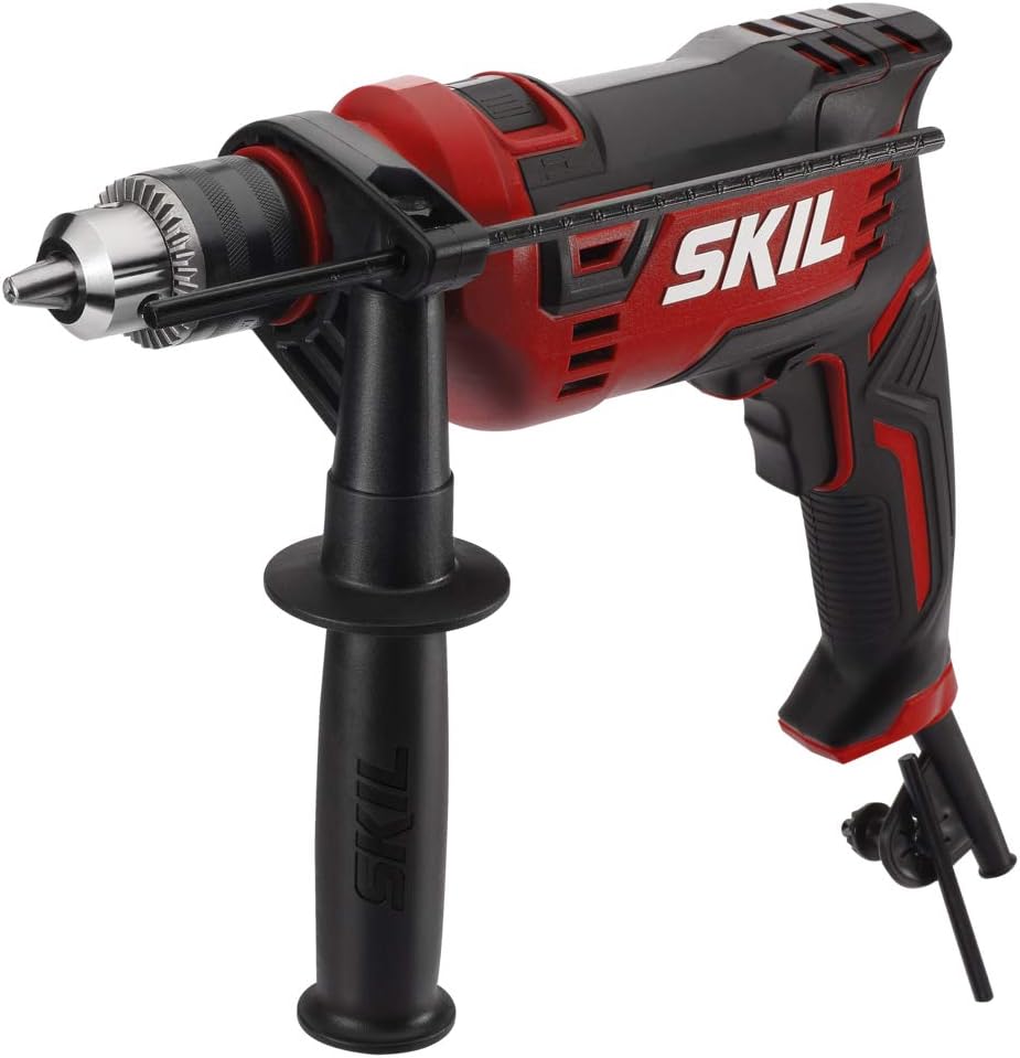 Skil 7.5 Amp 1/2-in Corded Hammer Drill with 100pcs Drill Bit Set - HD182002 Pack of 2